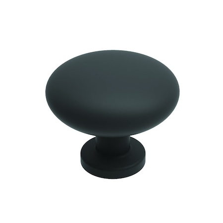 Heritage Designs Transitional Knob 118 Inch Diameter Matte Black Finish, 10PK R077753MBX10B